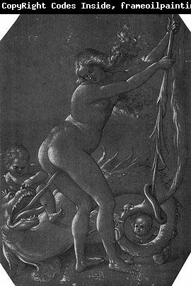 Hans Baldung Grien Witch and Dragon